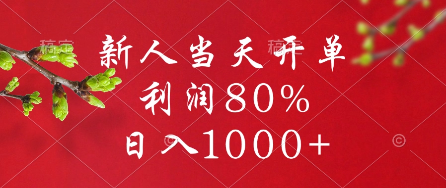 闲鱼冷门暴力赛道，新人当天开单，利润80%，日入1000+-辰阳网创