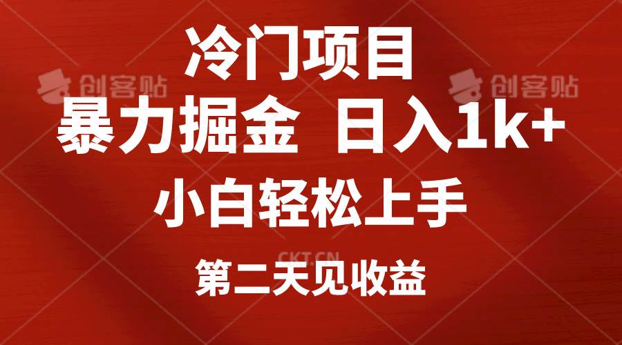 冷门项目，靠一款软件定制头像引流 日入1000+小白轻松上手，第二天见收益-辰阳网创