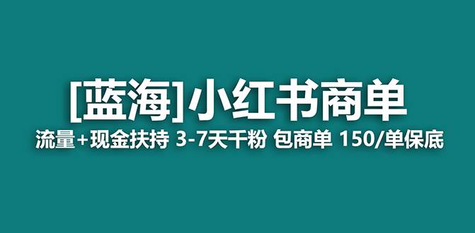 【蓝海项目】小红书商单！长期稳定 7天变现 商单一口价包分配 轻松月入过万-辰阳网创