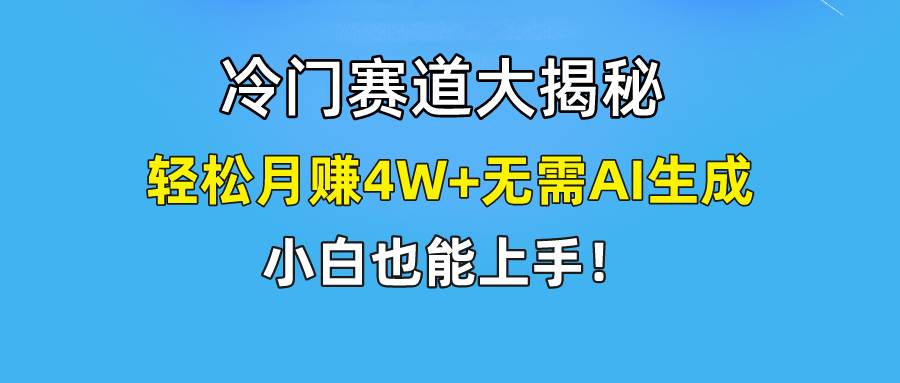 快手无脑搬运冷门赛道视频“仅6个作品 涨粉6万”轻松月赚4W+-辰阳网创